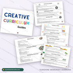 Creative Curriculum Guides: cover and sample unit pages