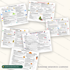 Inside the preschool curriculum: six themed weekly lesson pages