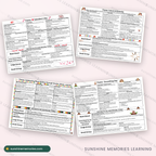 February lesson pages and the family newsletter template