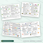 April lesson pages and the family newsletter template