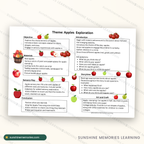 Full sample page from the September lesson plan pack