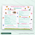 Full sample lesson page from the May Lesson Plans