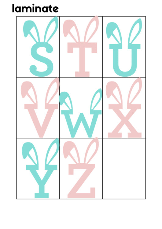 Easter printables sample pages: included in the Spring Celebrations Bundle
