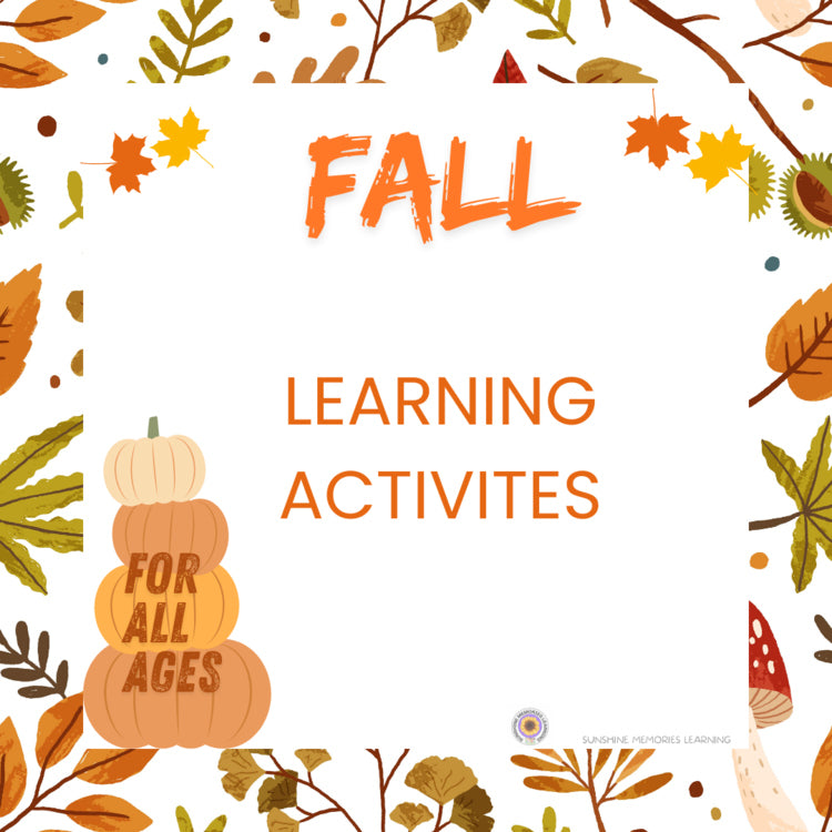 Fall Fun Learning Activities: included in the Fall and Thanksgiving Bundle