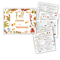 Fall and Thanksgiving Bundle: 6 printable resources for PreK and Kindergarten