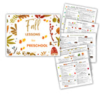 Fall and Thanksgiving Bundle: 6 printable resources for PreK and Kindergarten