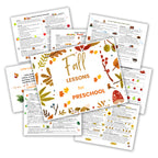 Fall lessons and poems sample pages: included in the bundle