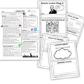 Heritage and Culture Bundle cover: MLK Day, Black History Month, Lunar New Year and multicultural learning