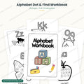 Alphabet Dot and Find Workbook: 29 pages of letter hunt printables for PreK and Kindergarten