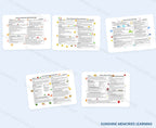 All About Me and Feelings lesson plan sample pages