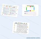 My First Day of School writing worksheet sample