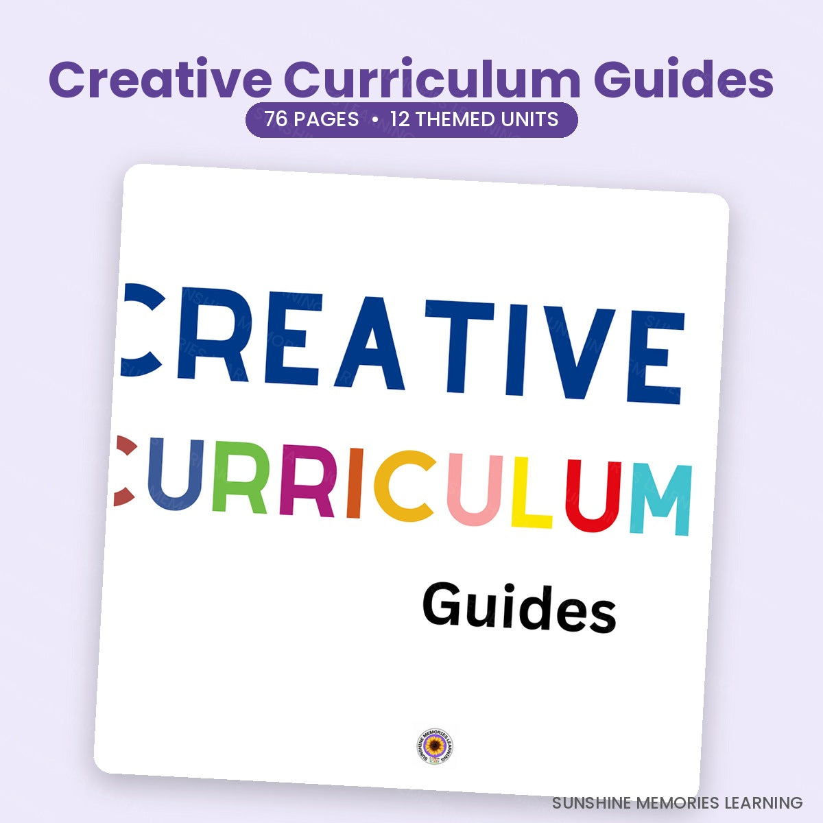 Complete PreK Curriculum Bundle: Creative Curriculum Guides, 12 themed units