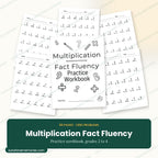 Multiplication Fact Fluency: 66 pages of practice covering the 0 to 11 fact families