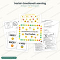 Social-Emotional Learning Curriculum: 141 pages of SEL units and printables for PreK and Kindergarten