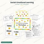 Social-Emotional Learning Curriculum: 141 pages of SEL units and printables for PreK and Kindergarten